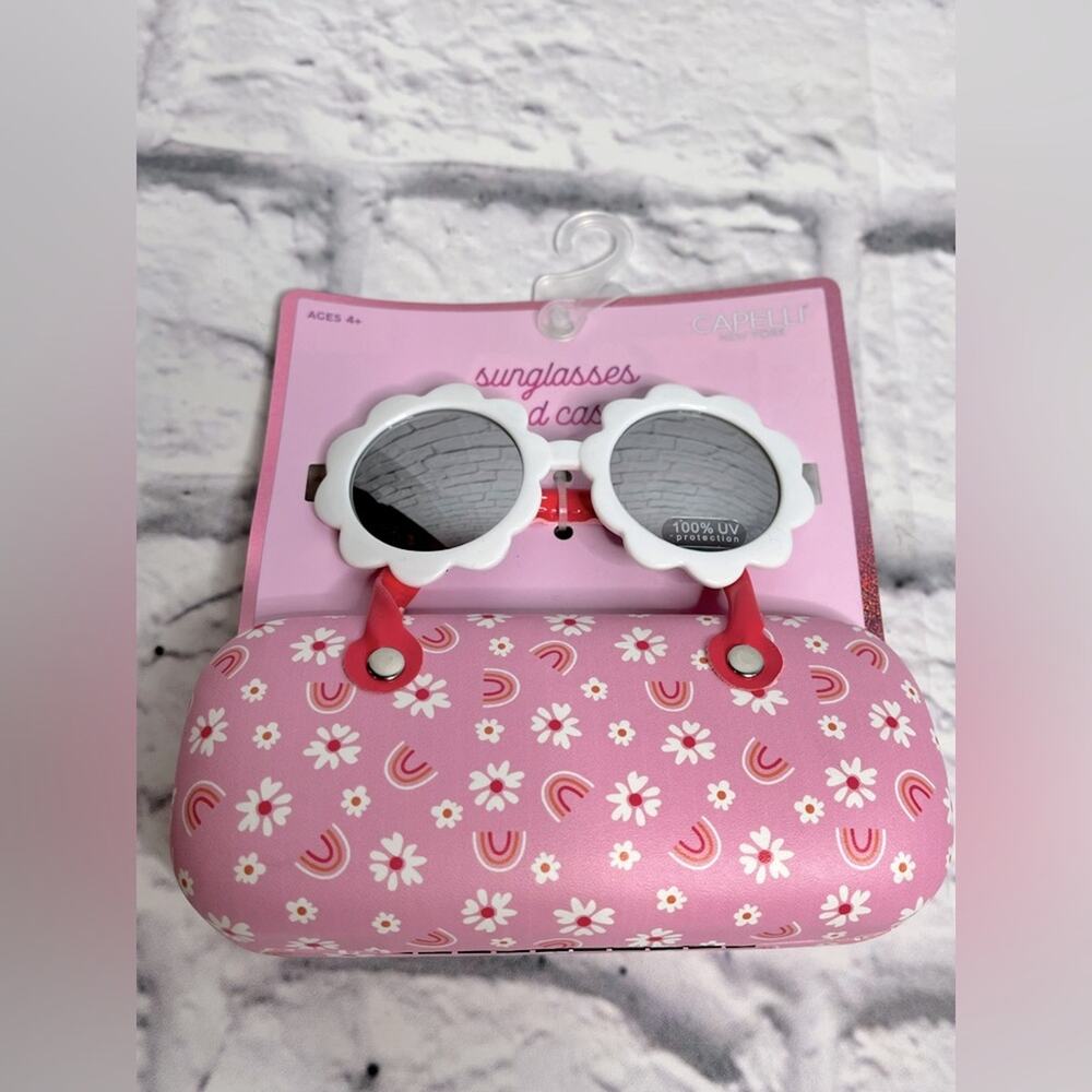Capelli New York girls sunglasses and floral case new